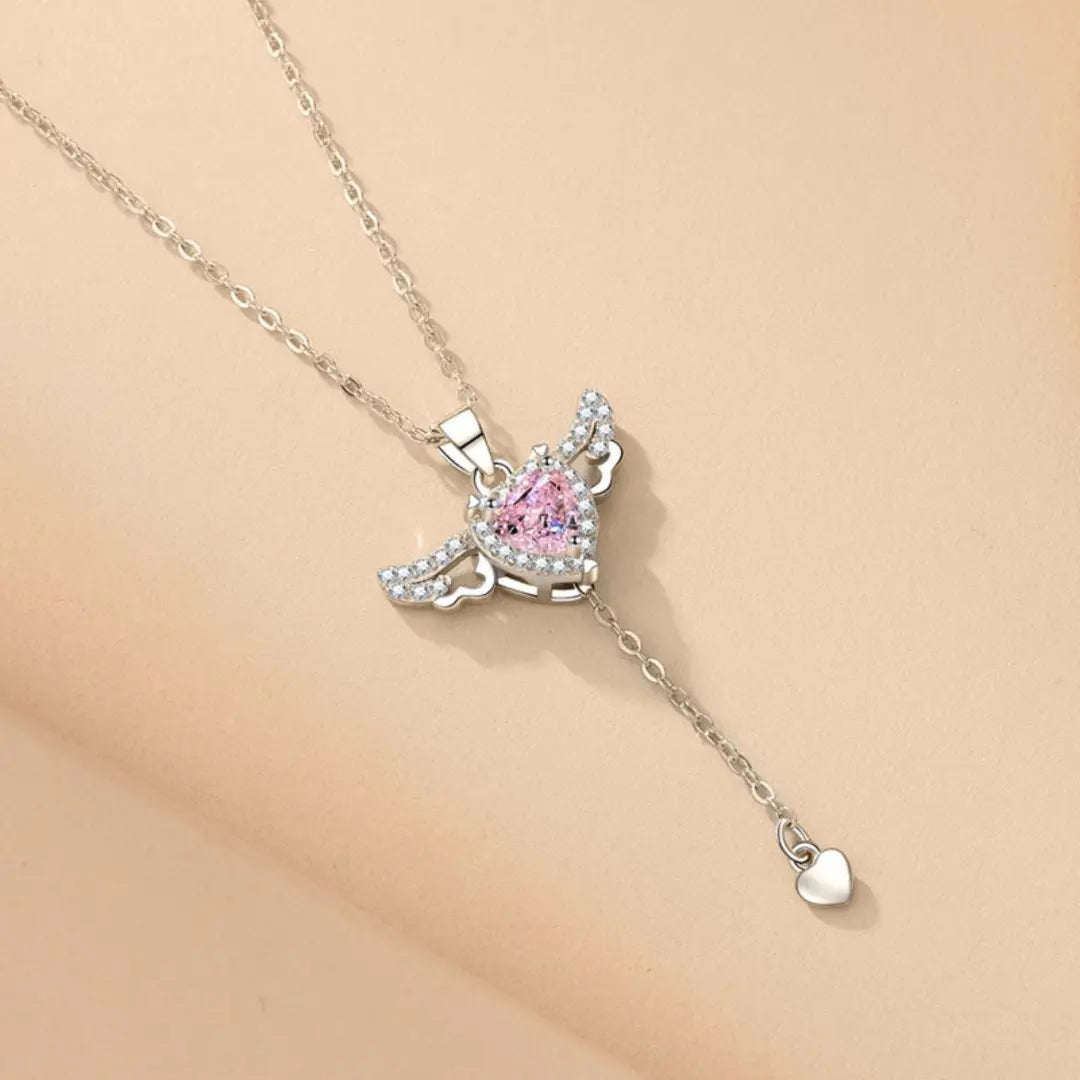 To My Granddaughter - Angel Necklace