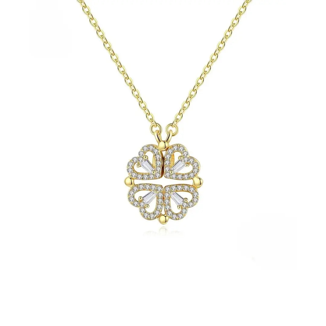 To My Granddaughter - Clover Necklace