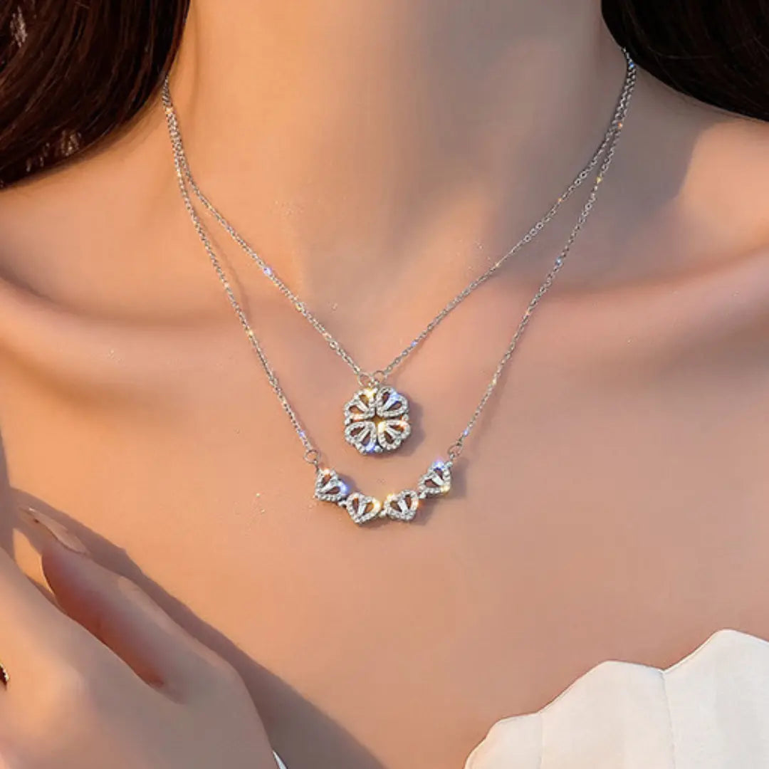To My Granddaughter - Clover Necklace