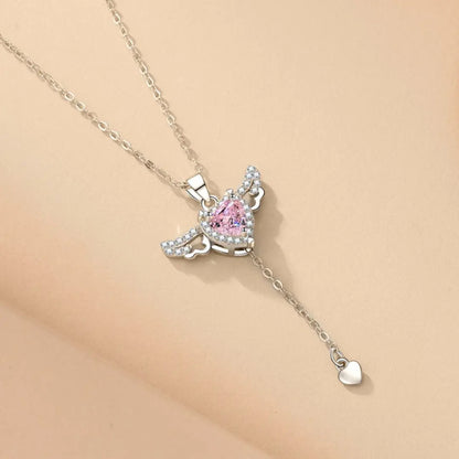 To My Granddaughter - Angel Necklace