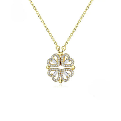 To My Granddaughter - Clover Necklace