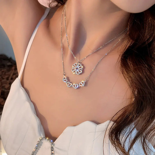 To My Granddaughter - Clover Necklace